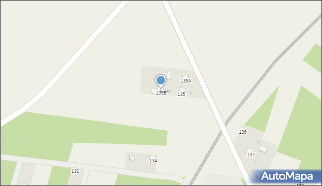 Gródek Szlachecki, Gródek Szlachecki, 135B, mapa Gródek Szlachecki