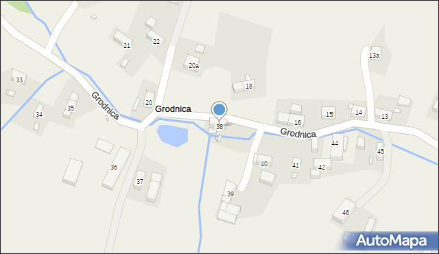 Grodnica, Grodnica, 38, mapa Grodnica