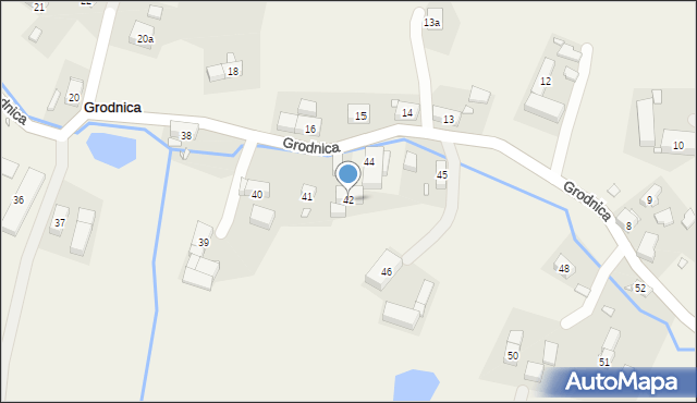 Grodnica, Grodnica, 42, mapa Grodnica