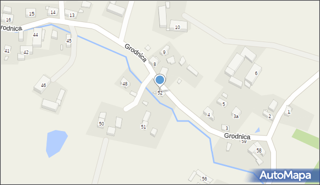 Grodnica, Grodnica, 52, mapa Grodnica