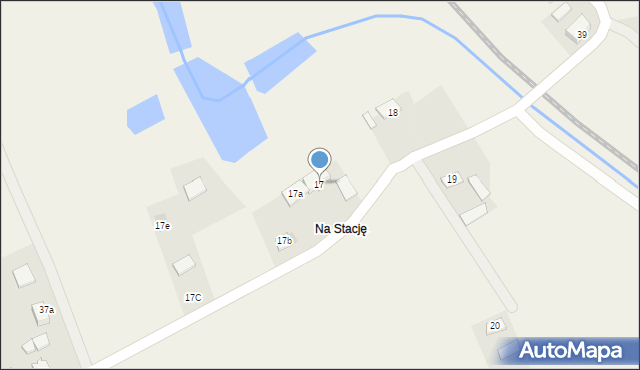 Grodziczno, Grodziczno, 17, mapa Grodziczno