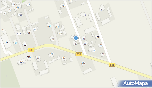 Grodziczno, Grodziczno, 47, mapa Grodziczno