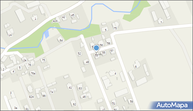 Grodziczno, Grodziczno, 53, mapa Grodziczno