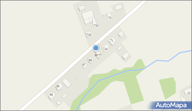 Grodziczno, Grodziczno, 69, mapa Grodziczno