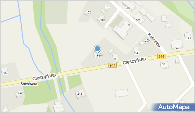 Grodziec, Grodziec, 173, mapa Grodziec