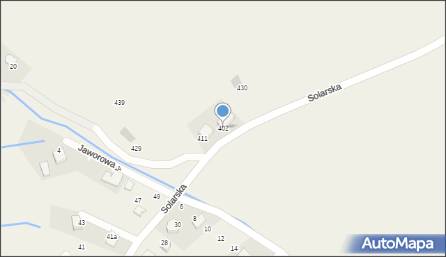 Grodziec, Grodziec, 402, mapa Grodziec