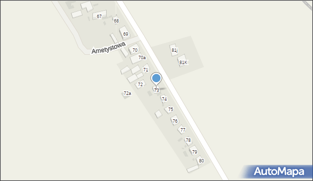 Grodziec Mały, Grodziec Mały, 73, mapa Grodziec Mały