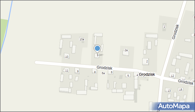 Grodzisk, Grodzisk, 7, mapa Grodzisk