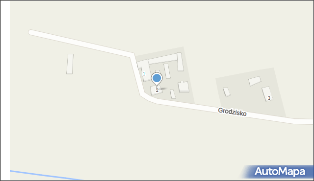 Grodzisko, Grodzisko, 2, mapa Grodzisko