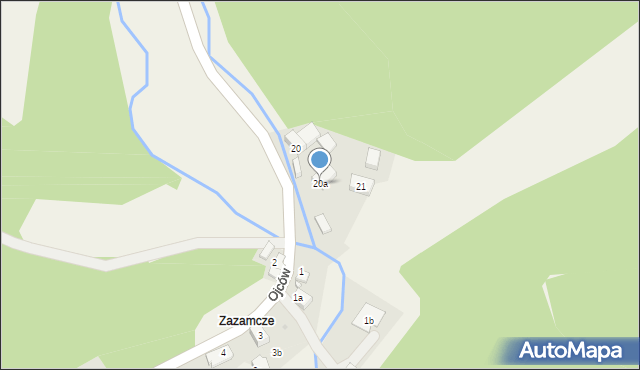 Grodzisko, Grodzisko, 20a, mapa Grodzisko