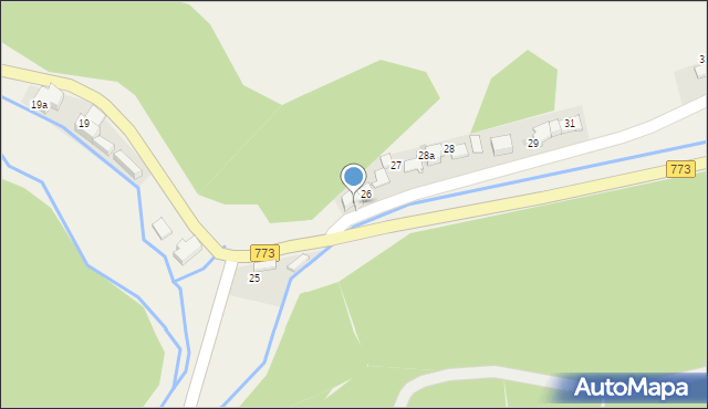 Grodzisko, Grodzisko, 26a, mapa Grodzisko