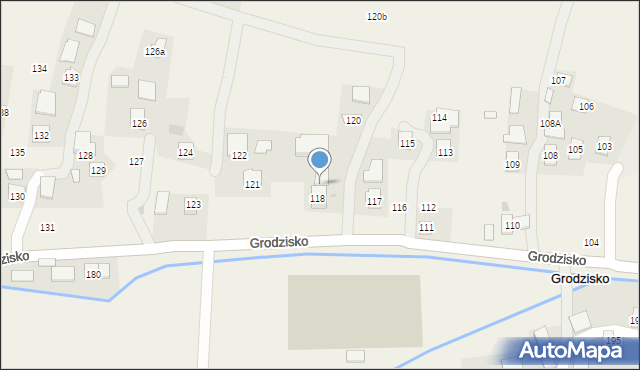 Grodzisko, Grodzisko, 119, mapa Grodzisko