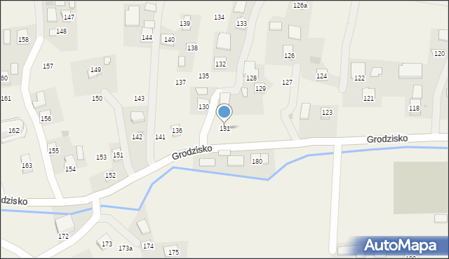 Grodzisko, Grodzisko, 131, mapa Grodzisko