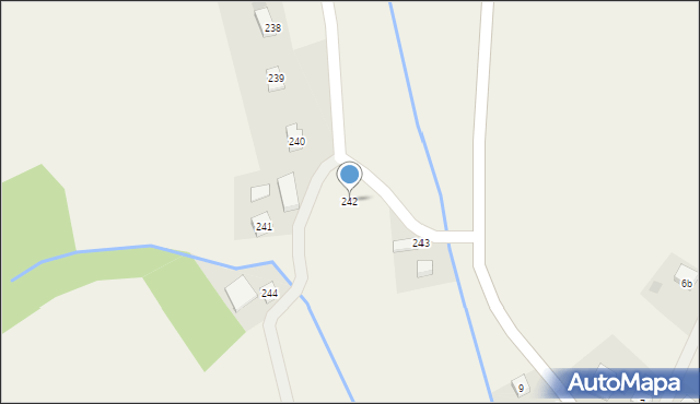 Grodzisko, Grodzisko, 242, mapa Grodzisko