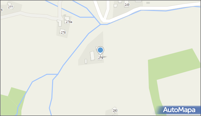 Grodzisko, Grodzisko, 279, mapa Grodzisko