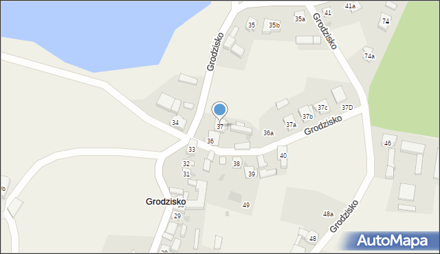 Grodzisko, Grodzisko, 37, mapa Grodzisko