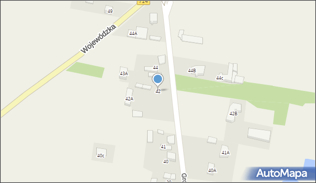 Grodzisko, Grodzisko, 42, mapa Grodzisko