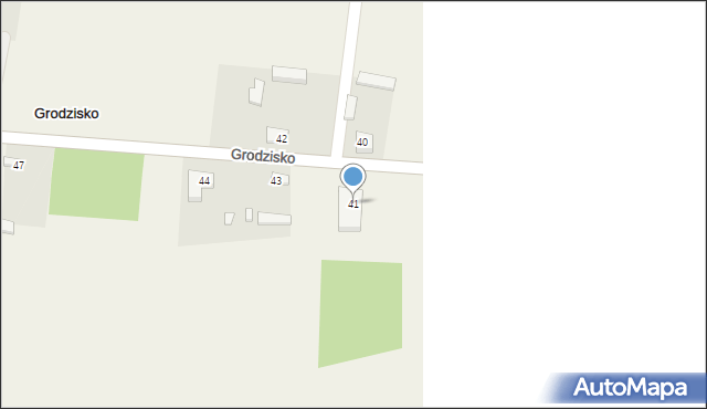 Grodzisko, Grodzisko, 41, mapa Grodzisko