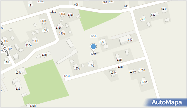 Grodzisko Dolne, Grodzisko Dolne, 125f, mapa Grodzisko Dolne