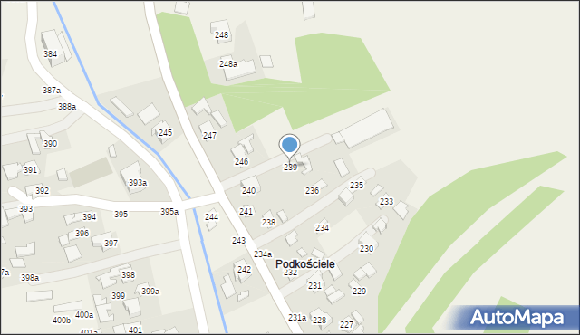 Grodzisko Dolne, Grodzisko Dolne, 239, mapa Grodzisko Dolne