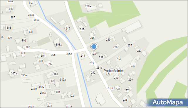 Grodzisko Dolne, Grodzisko Dolne, 241, mapa Grodzisko Dolne