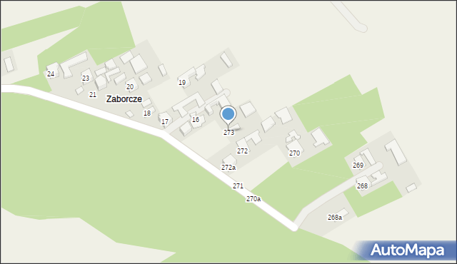 Grodzisko Dolne, Grodzisko Dolne, 273, mapa Grodzisko Dolne