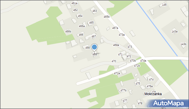 Grodzisko Dolne, Grodzisko Dolne, 469, mapa Grodzisko Dolne