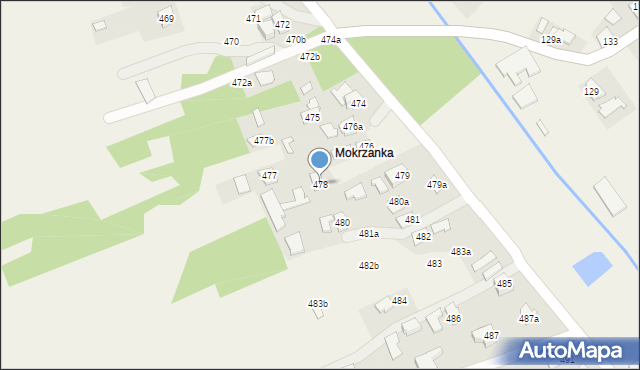 Grodzisko Dolne, Grodzisko Dolne, 478, mapa Grodzisko Dolne