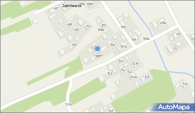 Grodzisko Dolne, Grodzisko Dolne, 509, mapa Grodzisko Dolne