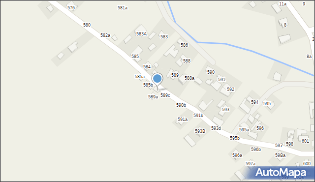 Grodzisko Dolne, Grodzisko Dolne, 589b, mapa Grodzisko Dolne