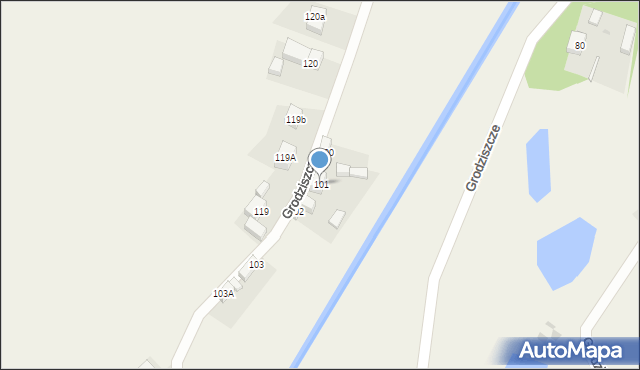 Grodziszcze, Grodziszcze, 101, mapa Grodziszcze