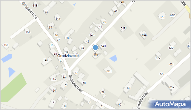 Grodziszcze, Grodziszcze, 57b, mapa Grodziszcze