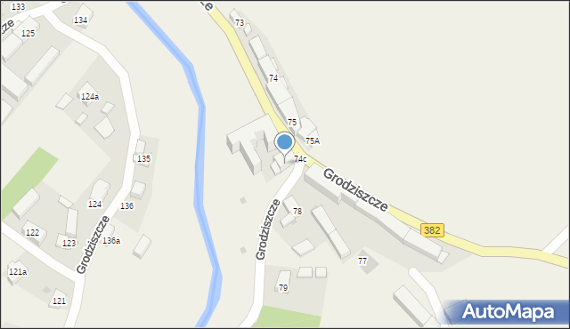 Grodziszcze, Grodziszcze, 99, mapa Grodziszcze