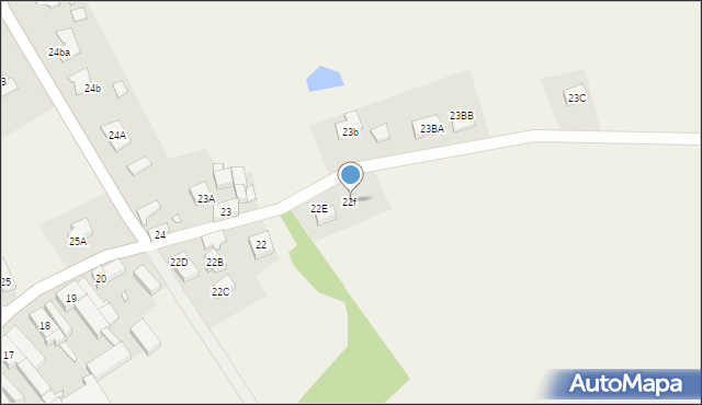 Grodziszcze, Grodziszcze, 22f, mapa Grodziszcze