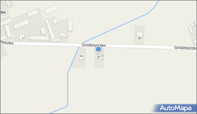 Grodziszczko, Grodziszczko, 3C, mapa Grodziszczko