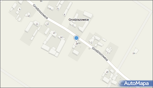Grodziszowice, Grodziszowice, 15, mapa Grodziszowice