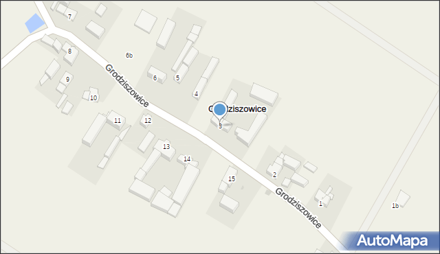 Grodziszowice, Grodziszowice, 3, mapa Grodziszowice