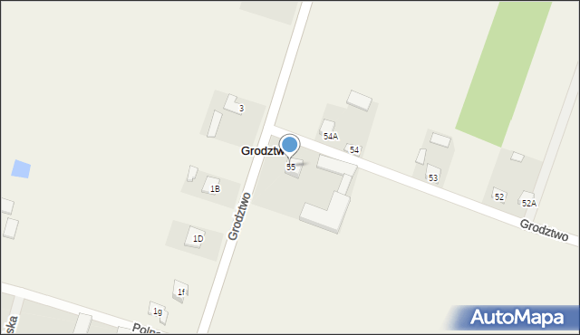 Grodztwo, Grodztwo, 55, mapa Grodztwo