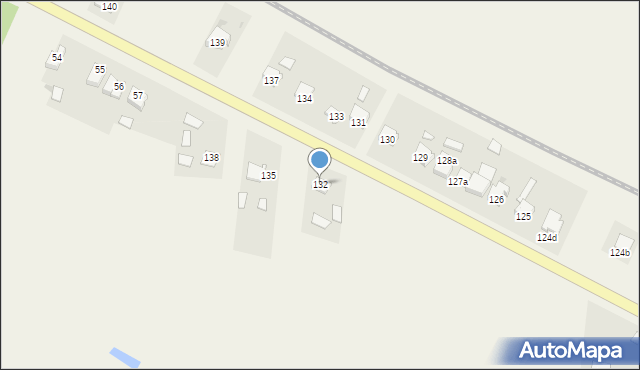 Grójec, Grójec, 132, mapa Grójec