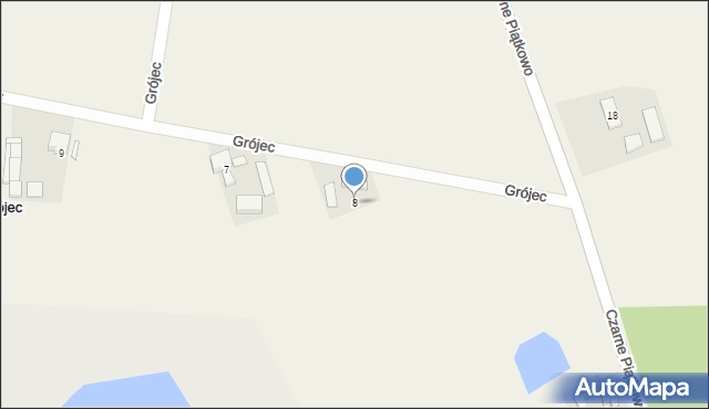 Grójec, Grójec, 8, mapa Grójec