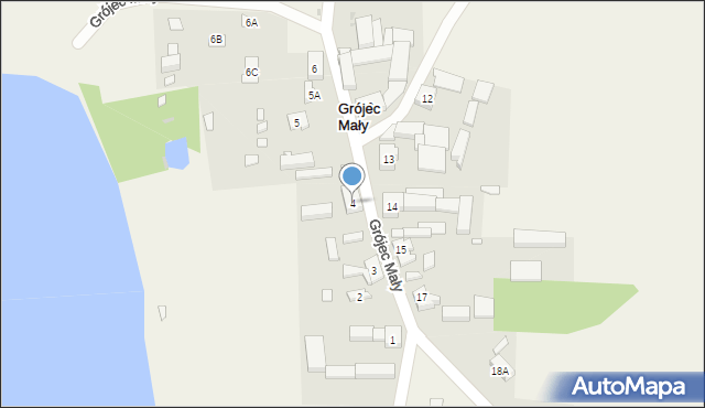 Grójec Mały, Grójec Mały, 4, mapa Grójec Mały