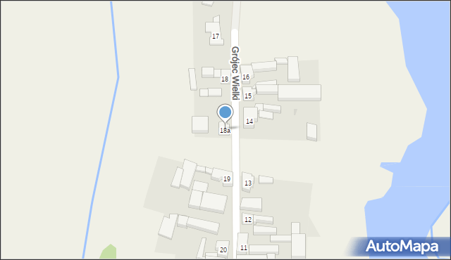 Grójec Wielki, Grójec Wielki, 18a, mapa Grójec Wielki