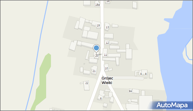 Grójec Wielki, Grójec Wielki, 20, mapa Grójec Wielki