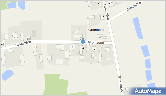 Gromadno, Gromadno, 4, mapa Gromadno