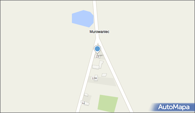 Gromadzice, Gromadzice, 13, mapa Gromadzice