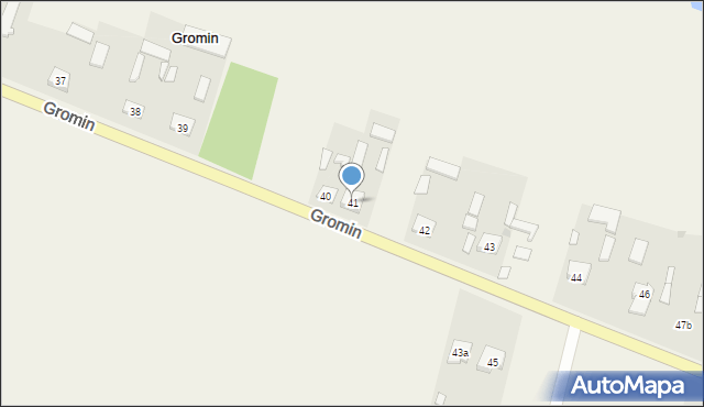 Gromin, Gromin, 41, mapa Gromin