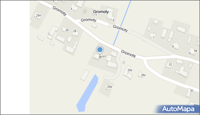 Gromoty, Gromoty, 26, mapa Gromoty