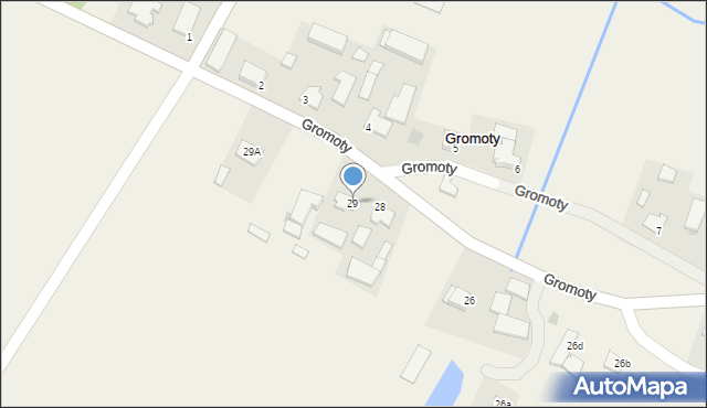 Gromoty, Gromoty, 29, mapa Gromoty