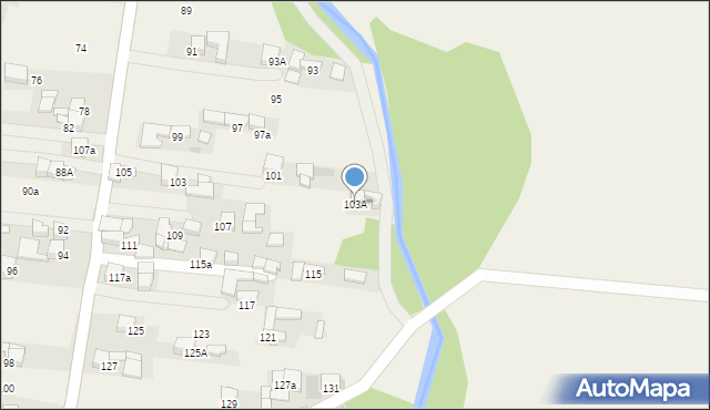 Gronków, Gronków, 103A, mapa Gronków