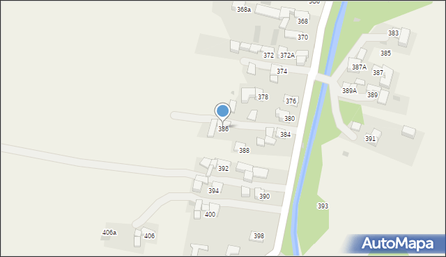 Gronków, Gronków, 386, mapa Gronków